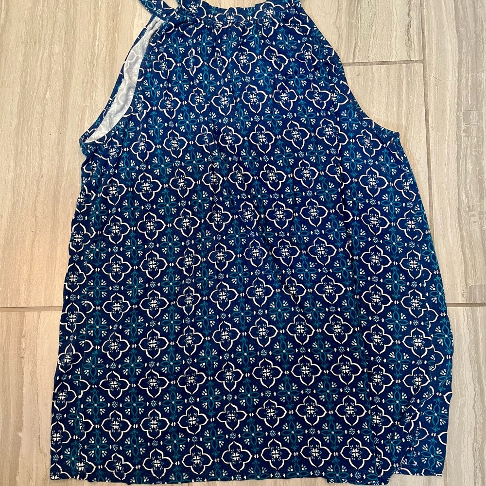Market & Spruce Floral Sleeveless Top